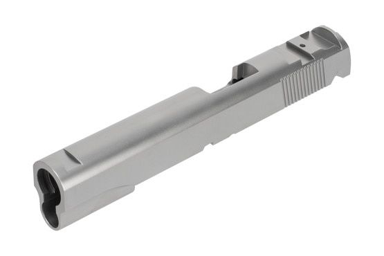 Nighthawk 1911 Custom Slide is machined from 416 stainless steel